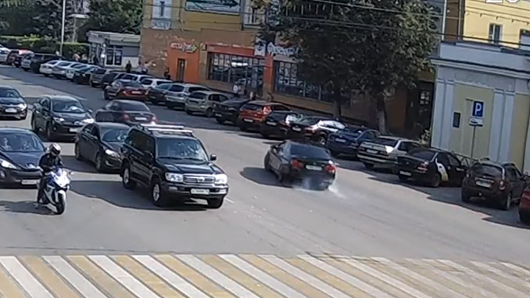 To ντριφτάρισμα κατέληξε σε φιάσκο